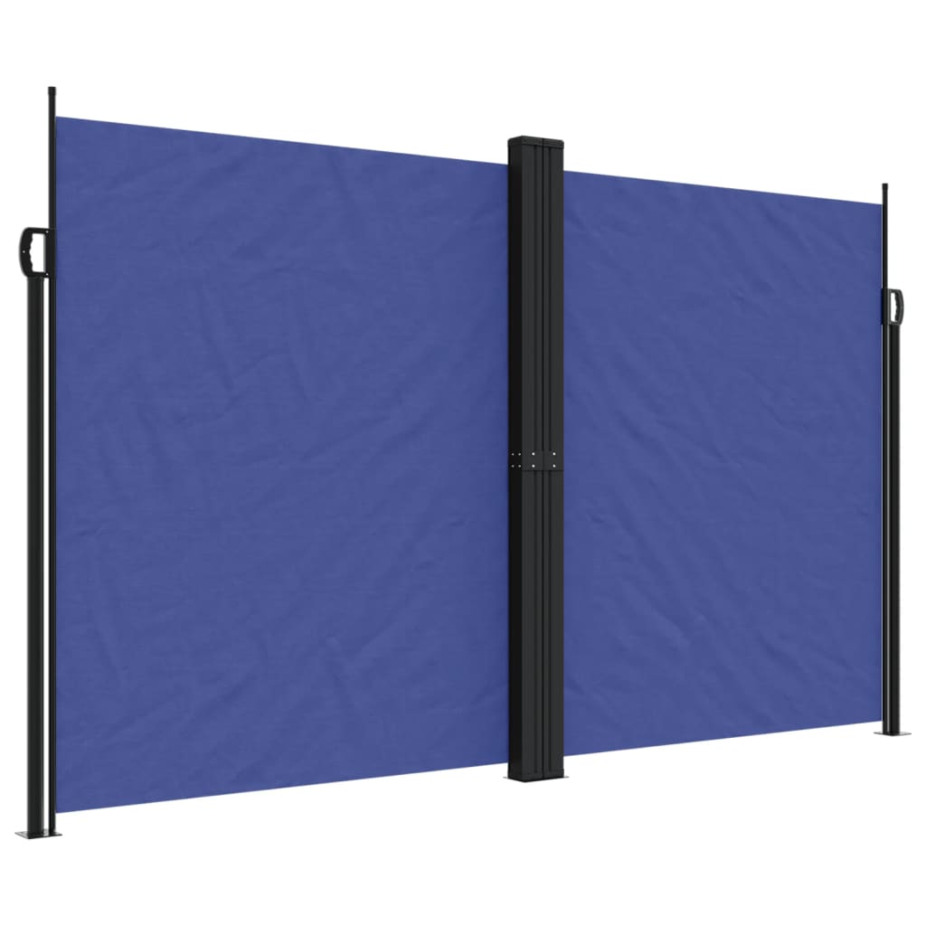 Vidaxx paravent de jardin extensible 200x1200 cm bleu