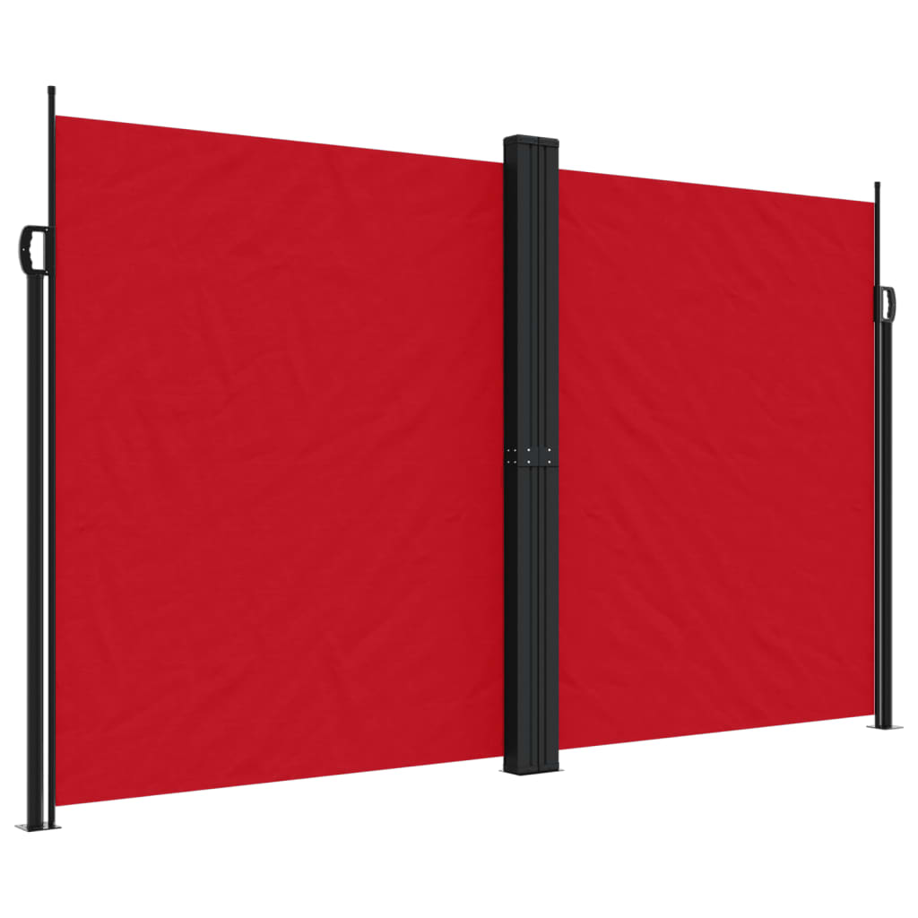 Vidaxl Garden Screen Extanble 200x1200 cm czerwony