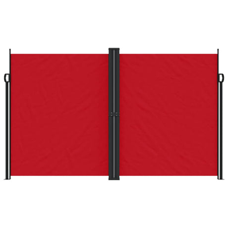 Vidaxx paravent de jardin extensible 200x1200 cm rouge