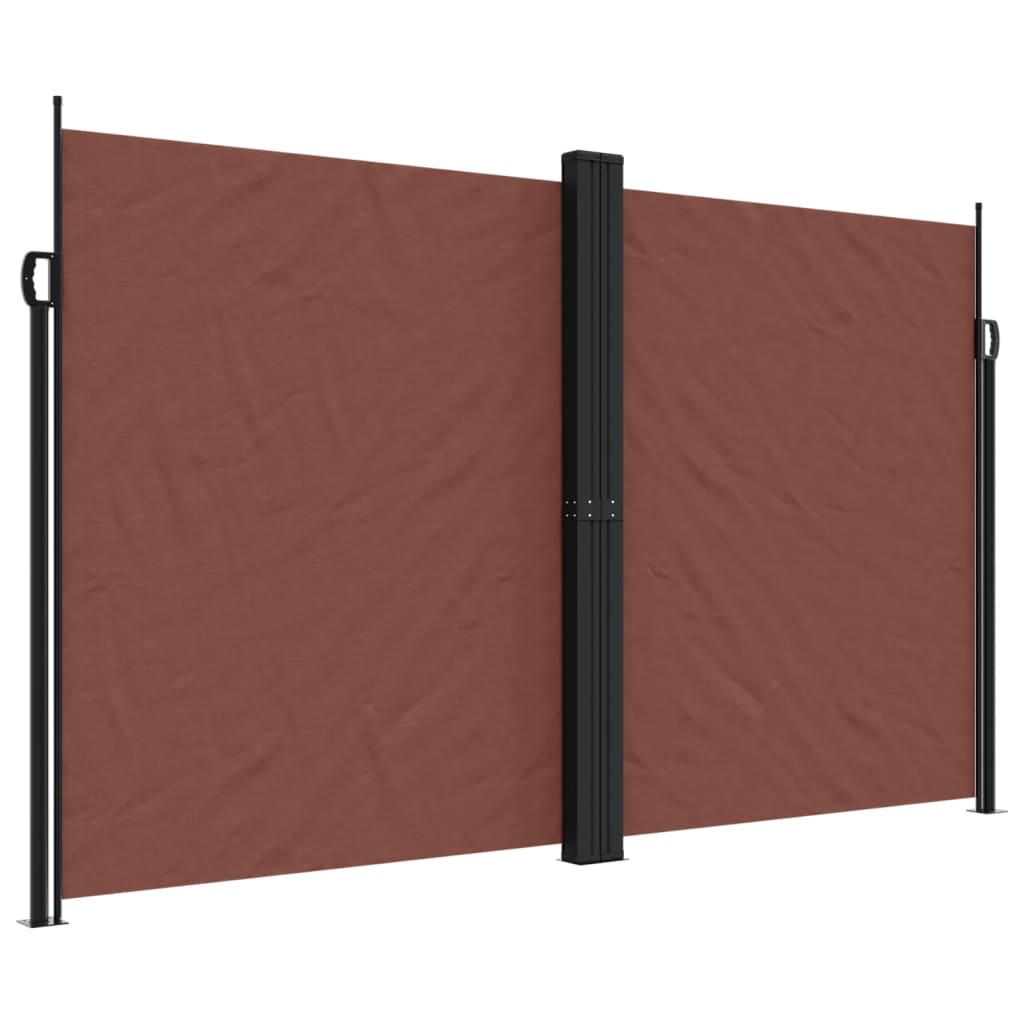 Vidaxx paravent de jardin extensible 200x1200 cm marron