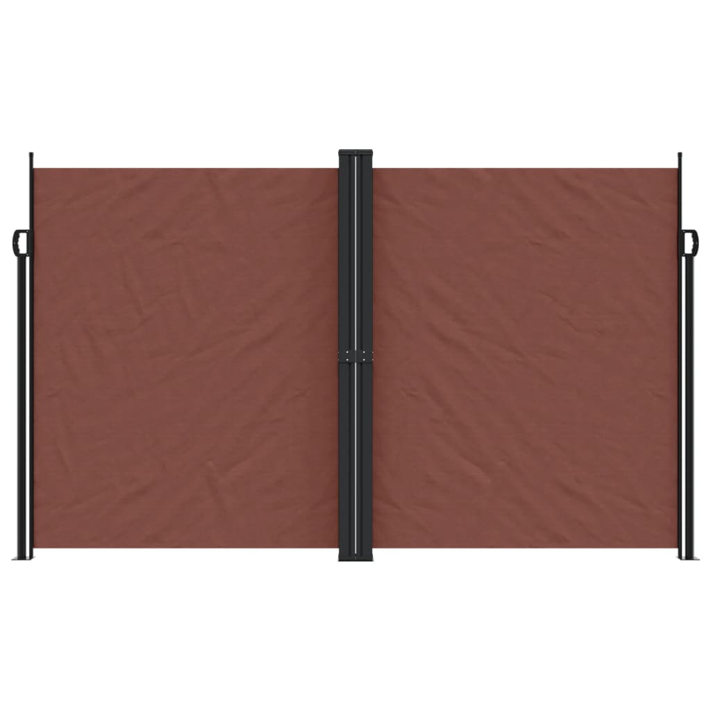 Vidaxx paravent de jardin extensible 200x1200 cm marron