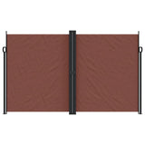 Vidaxx paravent de jardin extensible 200x1200 cm marron