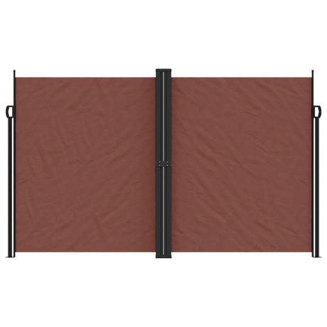 Vidaxx paravent de jardin extensible 200x1200 cm marron