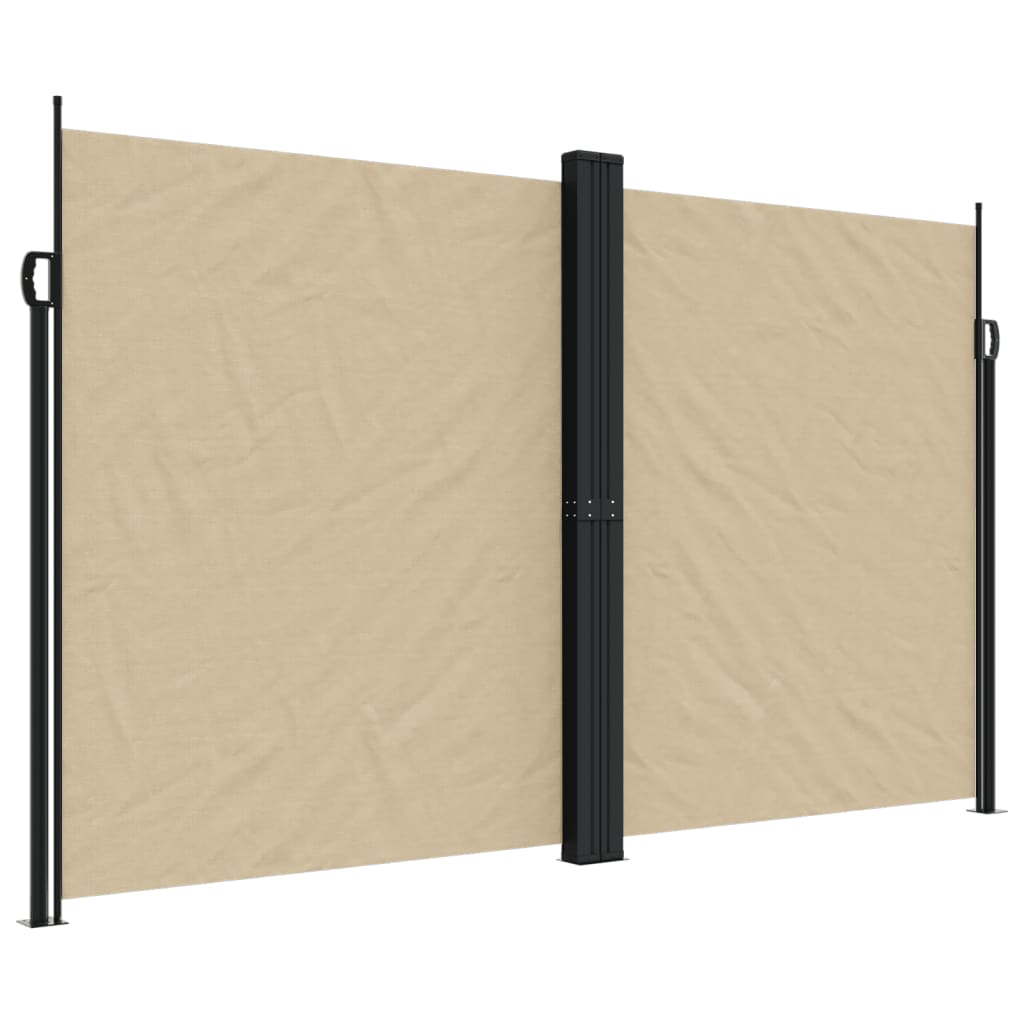 Vidaxx pare-vent extensible 200x1200 cm beige