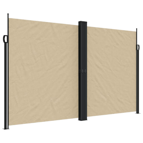 Vidaxx pare-vent extensible 200x1200 cm beige