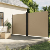 Vidaxx pare-vent extensible 200x1200 cm beige