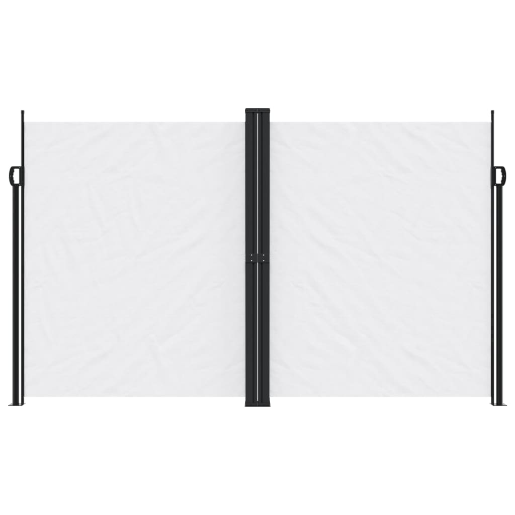 Vidaxx pare-vent extensible 200x1200 cm blanc