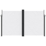 Vidaxx pare-vent extensible 200x1200 cm blanc
