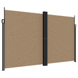 Vidaxl Windshield utvidbar 200x1200 cm taupe