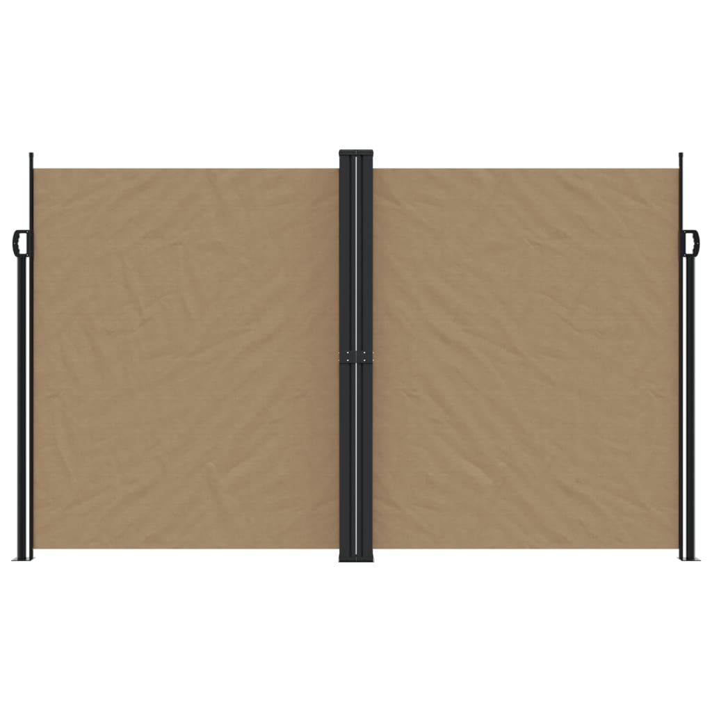 Vidaxl Windshield verlängert 200x1200 cm taupe