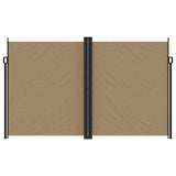 Vidaxl Windshield utvidbar 200x1200 cm taupe