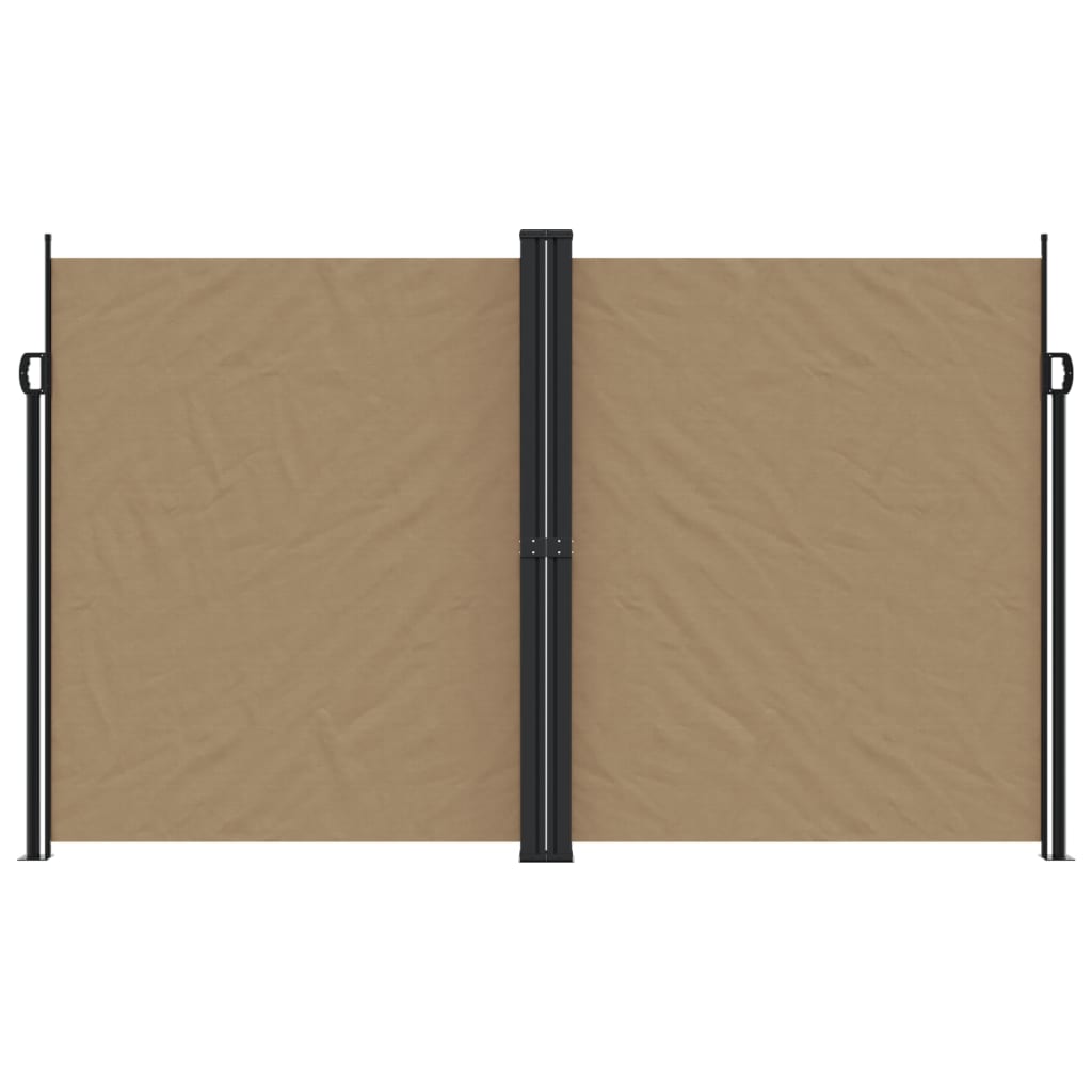 Vidaxx pare-vent extensible 200x1200 cm taupe