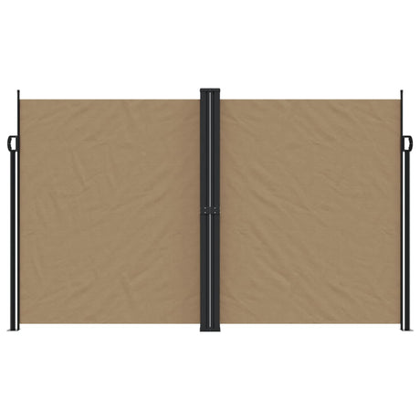 Vidaxx pare-vent extensible 200x1200 cm taupe