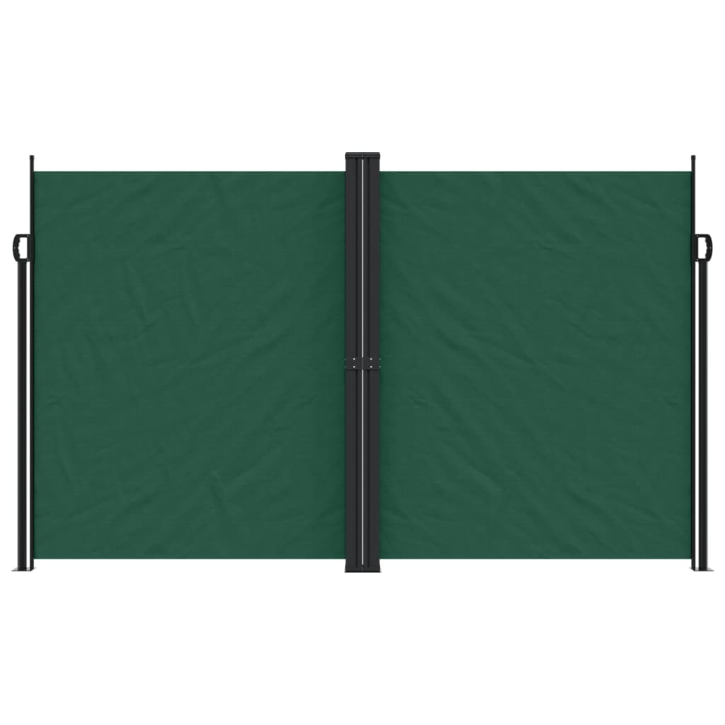 Vidaxx pare-vent extensible 200x1200 cm vert foncé