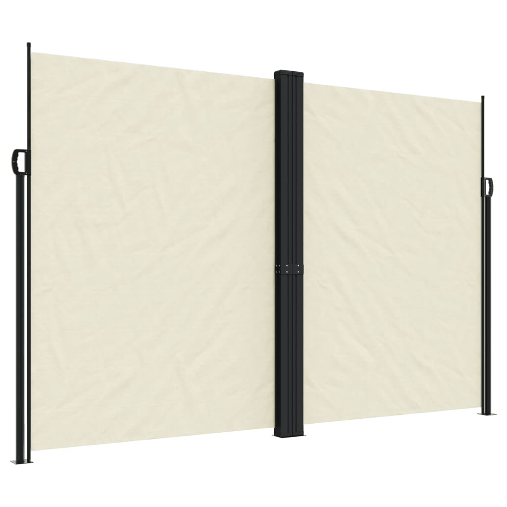 Vidaxx Paravent de jardin extensible 220x1200 cm couleur crème