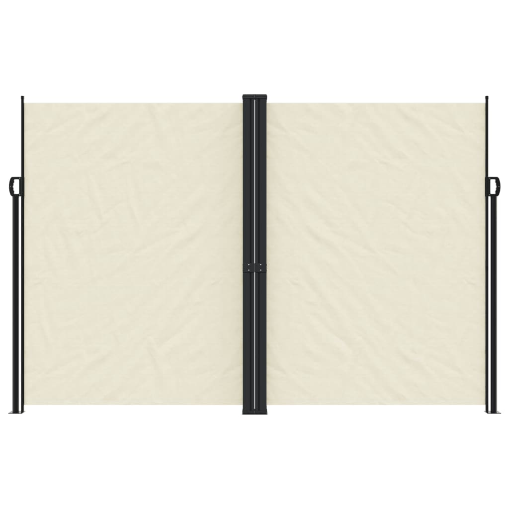 VidaXL Garden screen Extendable 220x1200 cm cream colored