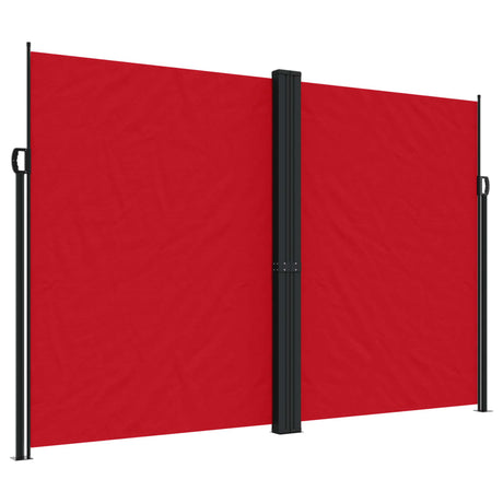 Vidaxx paravent de jardin extensible 220x1200 cm rouge