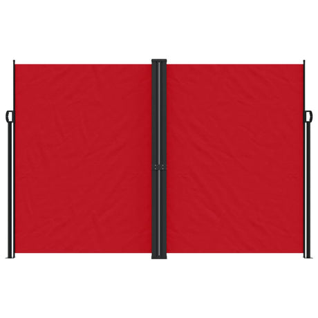 Vidaxx paravent de jardin extensible 220x1200 cm rouge