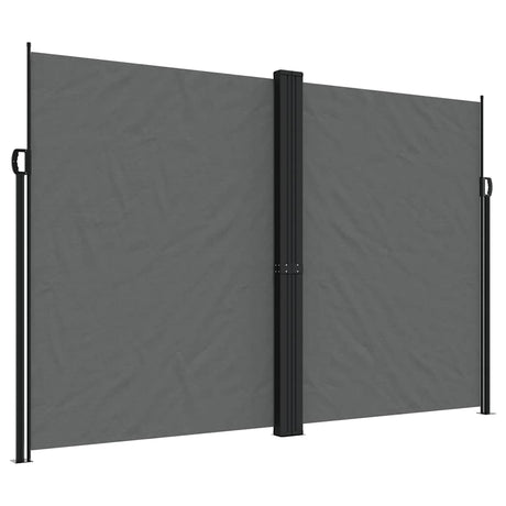 Vidaxx paravent de jardin extensible 220x1200 cm anthracite