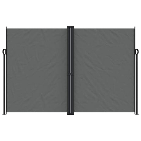 Vidaxx paravent de jardin extensible 220x1200 cm anthracite