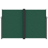 Parabrisas Vidaxl extensible 220x1200 cm de color verde oscuro