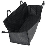 VidaXL housse de siège auto pour chiens 137x46x50 cm noir