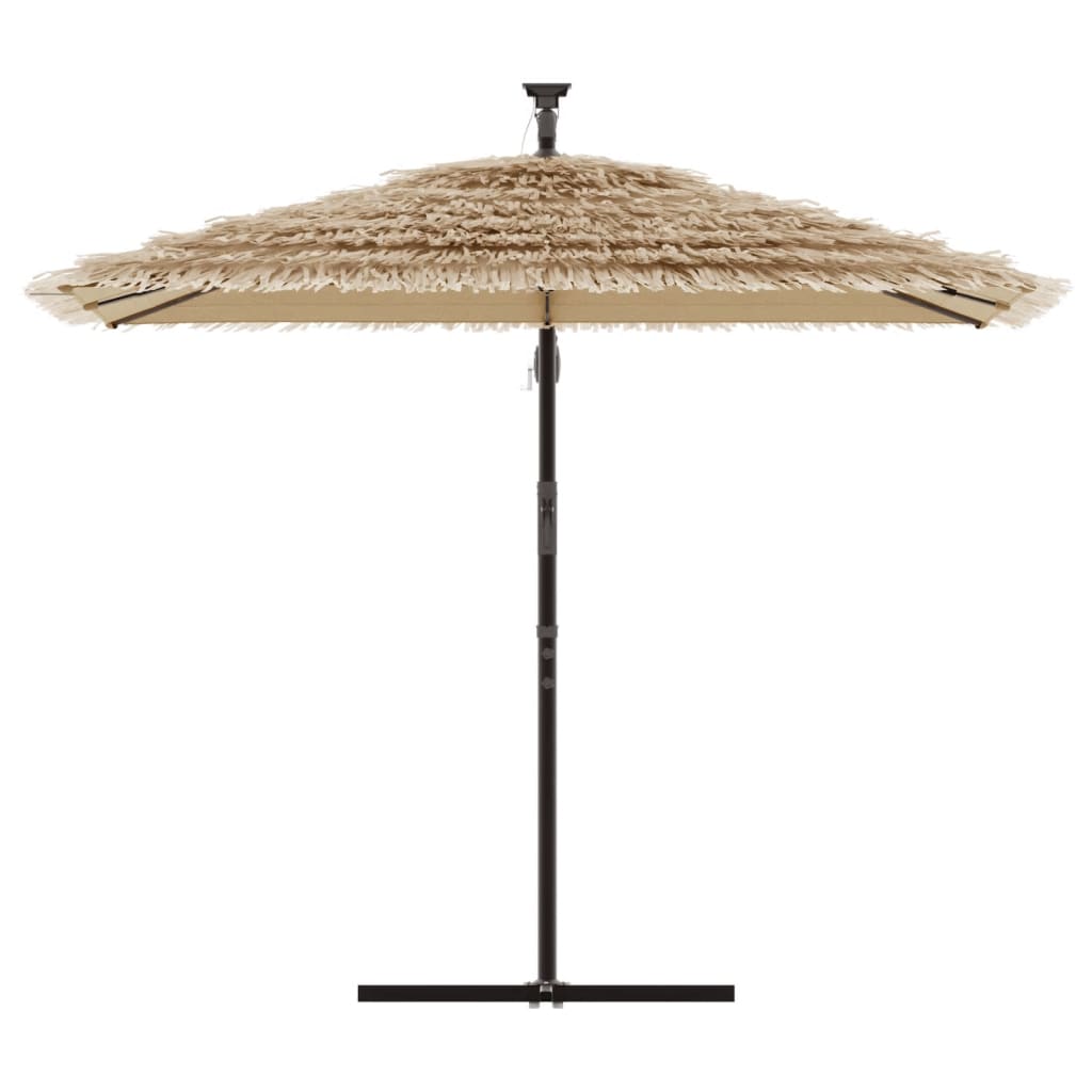 Parasol Vidaxx avec mât en acier 246x246x230 cm marron