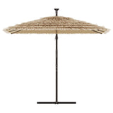 Parasol Vidaxx avec mât en acier 246x246x230 cm marron