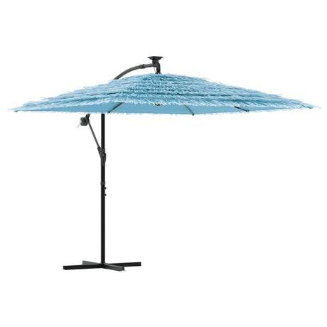 Parasol Vidaxx avec mât en acier 246x246x230 cm bleu