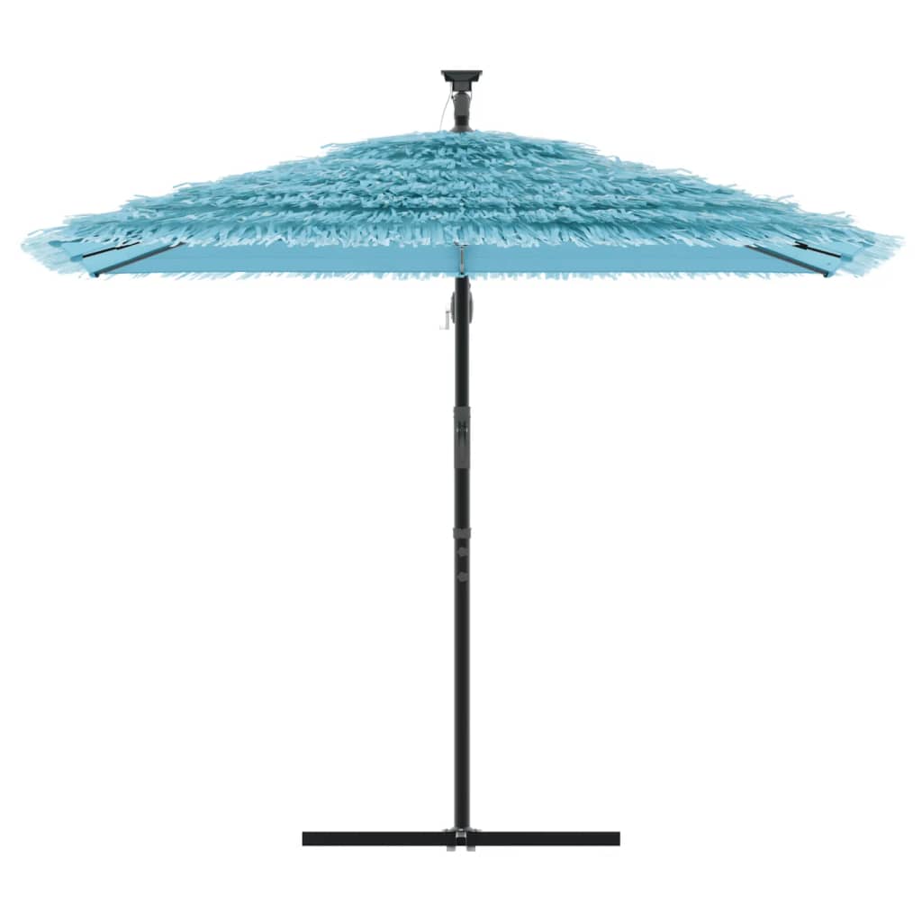 Parasol Vidaxx avec mât en acier 246x246x230 cm bleu