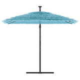 Parasol Vidaxx avec mât en acier 246x246x230 cm bleu