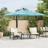 Parasol Vidaxx avec mât en acier 246x246x230 cm bleu