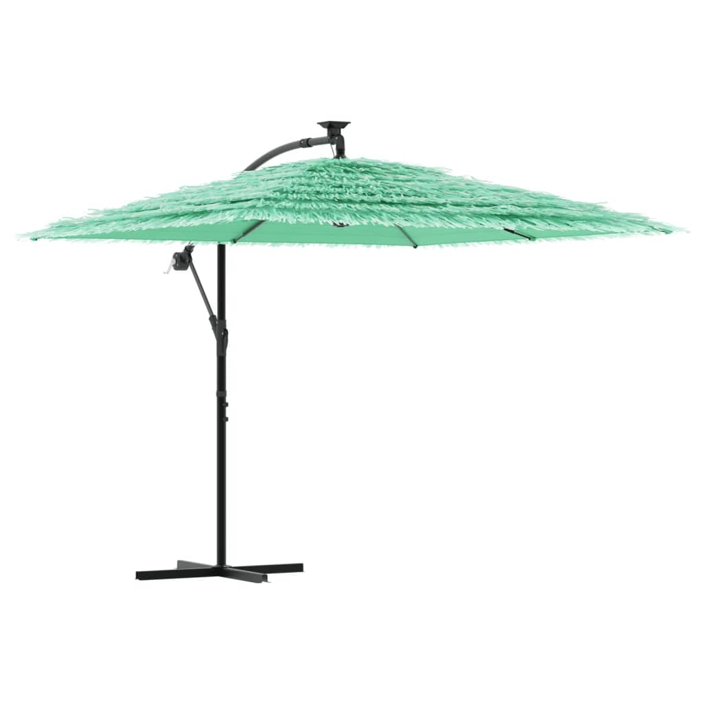 Parasol Vidaxx avec mât en acier 246x246x230 cm vert