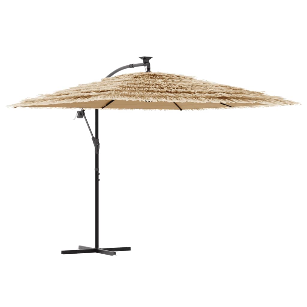 Parasol Vidaxx avec mât en acier 269x269x235 cm marron