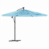 Parasol Vidaxx avec mât en acier 269x269x235 cm bleu