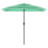 Parasol Vidaxx avec mât en acier 248x248x248 cm vert