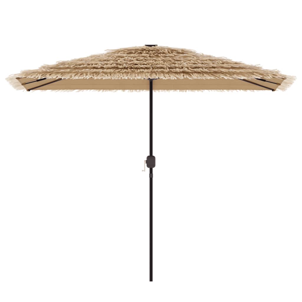 Vidaxl Parasol ze stalowym słupem 300x200x250 cm brąz