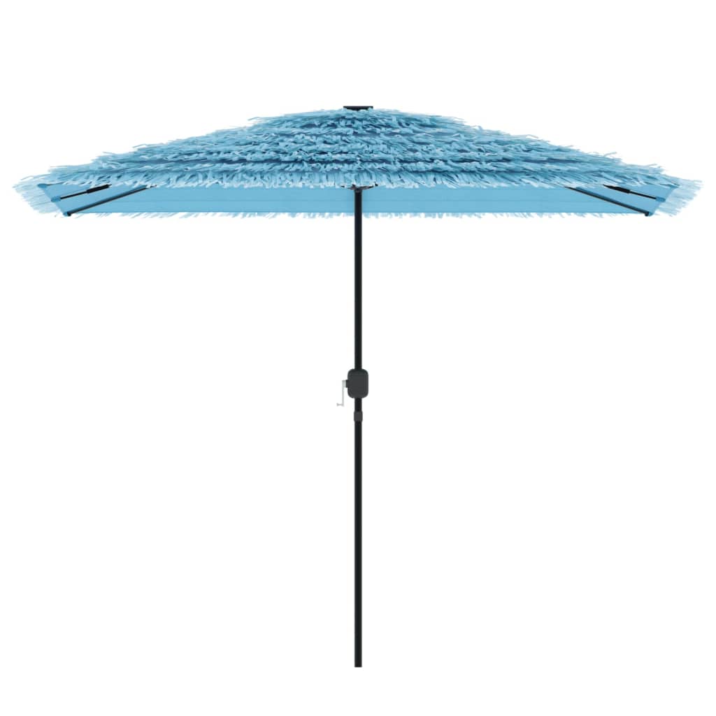 Vidaxl Parasol med stålstång 300x200x250 cm blå