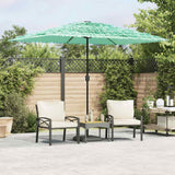 Parasol Vidaxx avec mât en acier 300x200x250 cm vert