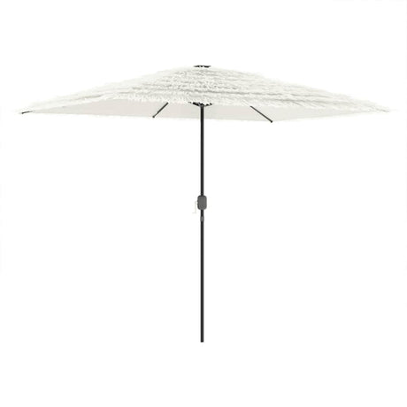 Parasol Vidaxx avec mât en acier 300x200x250 cm blanc