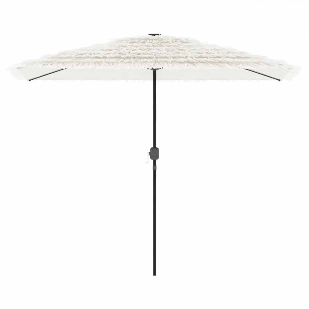 Parasol Vidaxx avec mât en acier 300x200x250 cm blanc