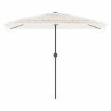 Parasol Vidaxx avec mât en acier 300x200x250 cm blanc
