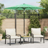Parasol Vidaxx avec mât en acier 223x223x213 cm vert