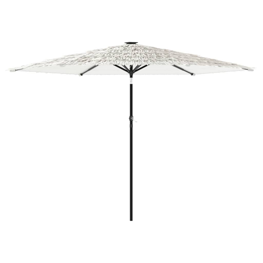 Parasol Vidaxx avec mât en acier 288x288x225 cm blanc