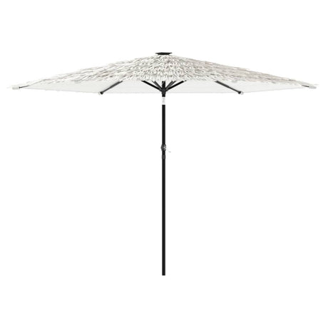 Parasol Vidaxx avec mât en acier 288x288x225 cm blanc