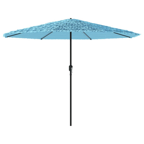 Parasol Vidaxx avec mât en acier 324x324x247 cm bleu