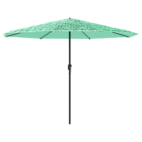 Parasol Vidaxx avec mât en acier 324x324x247 cm vert