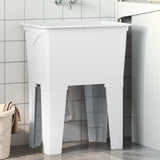 Vidaxx lavabo 59x41x75 cm résine blanche