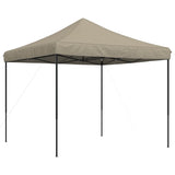 VidaXL tente de fête pliable pop-up 292x292x315 cm taupe