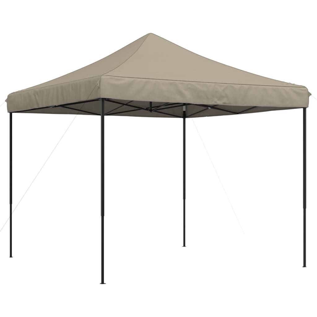 Vidaxl PartyTent sammenleggbar pop-up 292x292x315 cm taupe